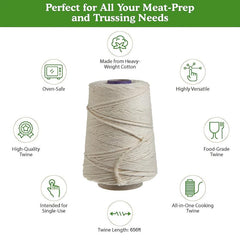 656 Feet Natural Jute Twine Arts Crafts Gift Christmas Durable Packing String