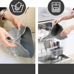 2pcs Slow Cooker Dividers Reusable Silicone Liners Kitchen Gadgets