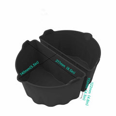 2pcs Slow Cooker Dividers Reusable Silicone Liners Kitchen Gadgets