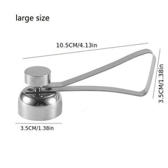 Stainless Steel Egg Shell Opener with Separator
