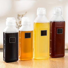 Kitchen Seasoning Bottles Set: Leak-proof Jars, Squeeze & Spray Tw