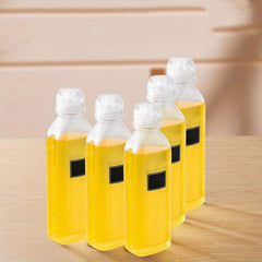Kitchen Seasoning Bottles Set: Leak-proof Jars, Squeeze & Spray Tw
