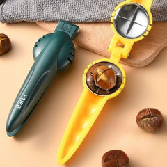 Stainless Steel Pecan Nut Cracker 2 In 1 Walnut Clip Opener Cutter