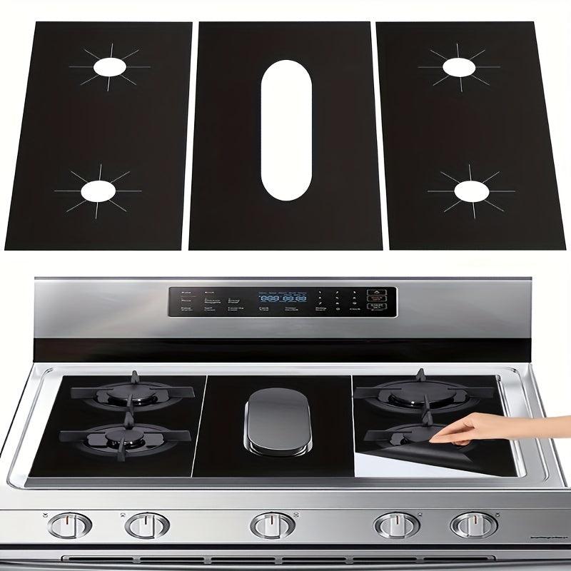 3pcs Non Stick Gas Stove Top Protectors