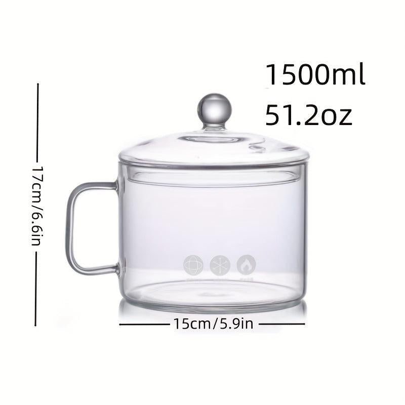 Glass Stockpot for Stove Cooking