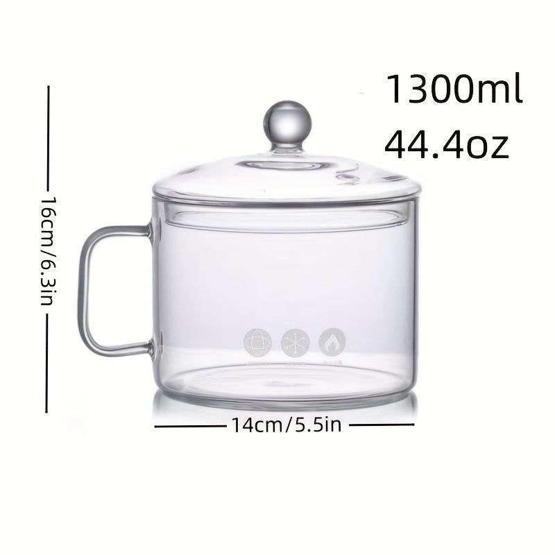 Glass Stockpot for Stove Cooking