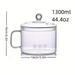 Glass Stockpot for Stove Cooking