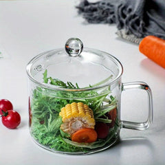 Glass Stockpot for Stove Cooking