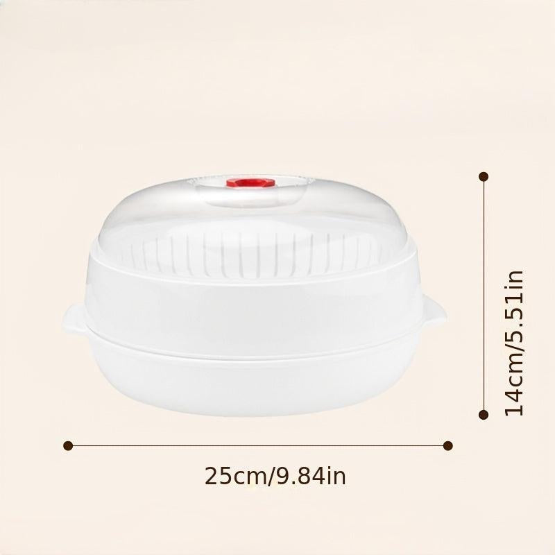 Microwave Steamer Vegetables Steamer Bowl Heating Steamer Basket