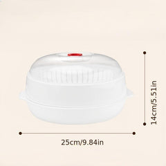Microwave Steamer Vegetables Steamer Bowl Heating Steamer Basket