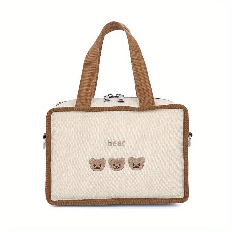 Portable Thermal Insulation Shoulder Bag for Moms