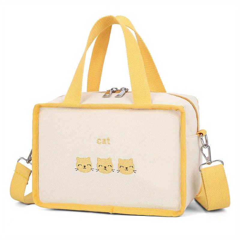 Portable Thermal Insulation Shoulder Bag for Moms