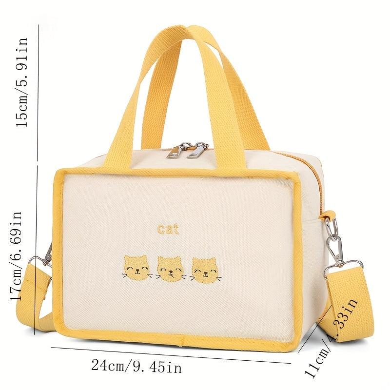 Portable Thermal Insulation Shoulder Bag for Moms
