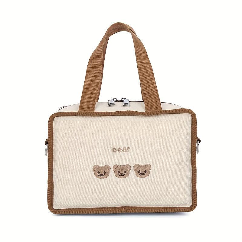 Portable Thermal Insulation Shoulder Bag for Moms