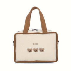 Portable Thermal Insulation Shoulder Bag for Moms