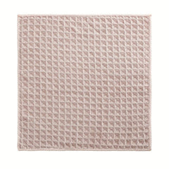 4pcs Waffle Square Plaid Dish Cloths - Soft & Quick Dry Kitchen Cleaning Rags