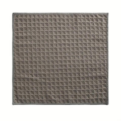 4pcs Waffle Square Plaid Dish Cloths - Soft & Quick Dry Kitchen Cleaning Rags