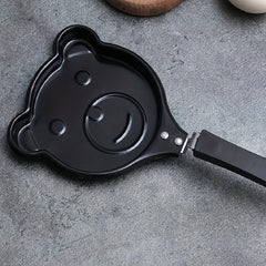 Cartoon Animals Frying Pan 13.0cm Stainless Steel Skillet Mini Egg Fry Pan