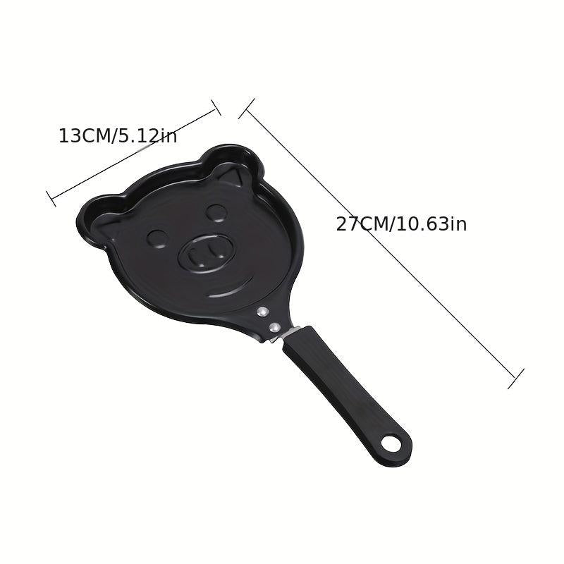 Cartoon Animals Frying Pan 13.0cm Stainless Steel Skillet Mini Egg Fry Pan
