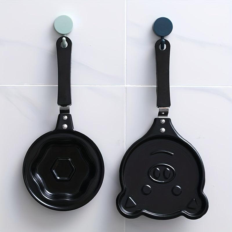 Cartoon Animals Frying Pan 13.0cm Stainless Steel Skillet Mini Egg Fry Pan