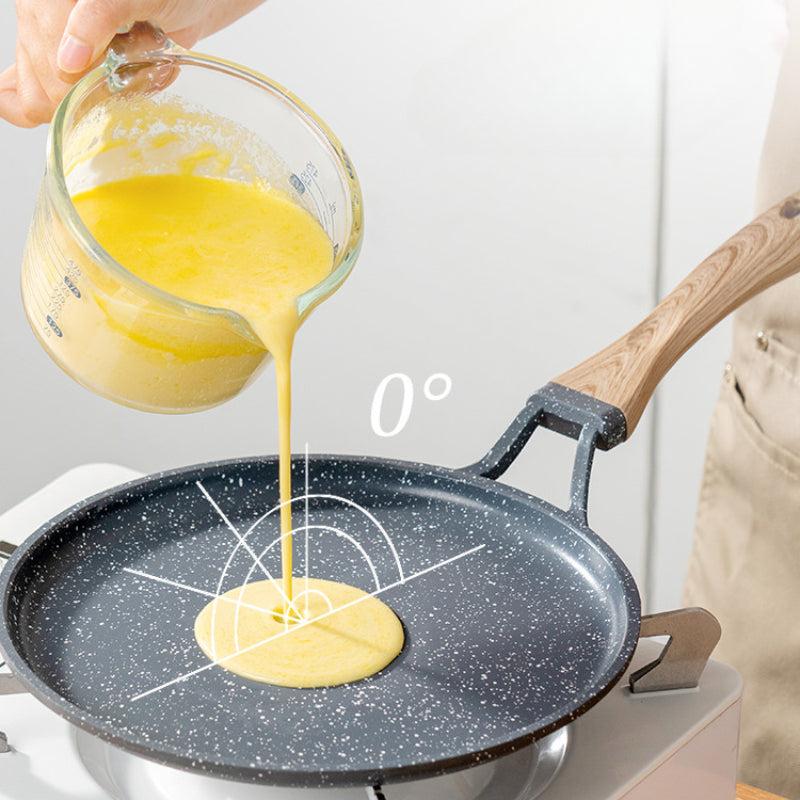 Nonstick Omelet Pancake Pan - Fry Eggs & Pancakes Quickly