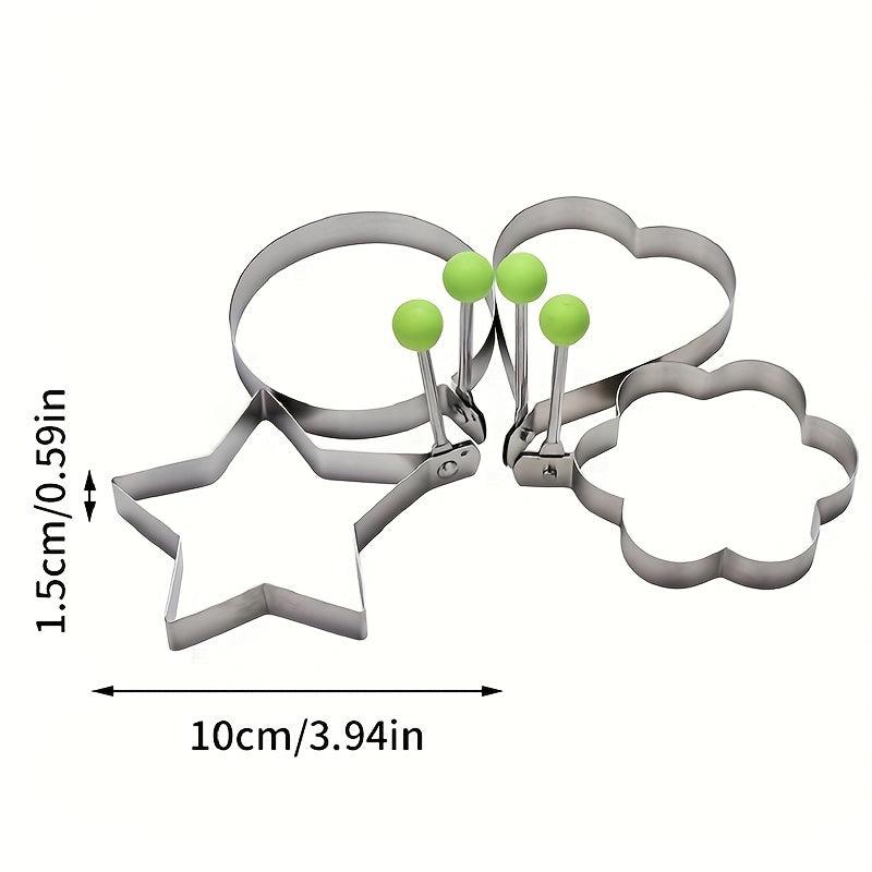Stainless Steel Egg Ring for Frying Eggs & Omelets