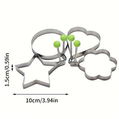 Stainless Steel Egg Ring for Frying Eggs & Omelets