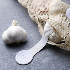 Hangable Fruit/Vegetable Storage Mesh Bag, Breathable Garlic/Onion Hanging Bag
