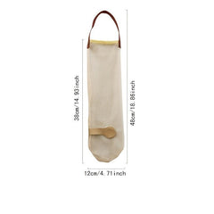 Hangable Fruit/Vegetable Storage Mesh Bag, Breathable Garlic/Onion Hanging Bag