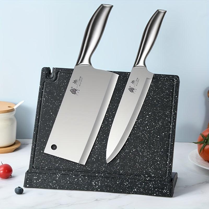 3-in-1 Magnetic Holder Cutting Board Storage Organizer Kitchen Gadget