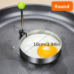 Egg Mold Stainless Steel Omelette Frying Mold Love Flower Star Shape Pancake
