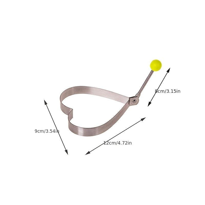 Egg Mold Stainless Steel Omelette Frying Mold Love Flower Star Shape Pancake