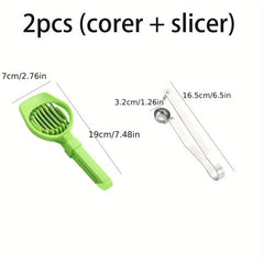 2pcs Jujube Corer Stainless Steel Household Tools