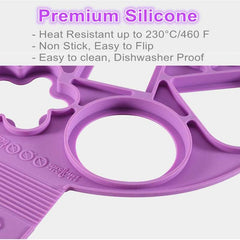 1pc 7 Holes Egg Omelettes Maker Mold Nonstick Silicone Pancake Mould