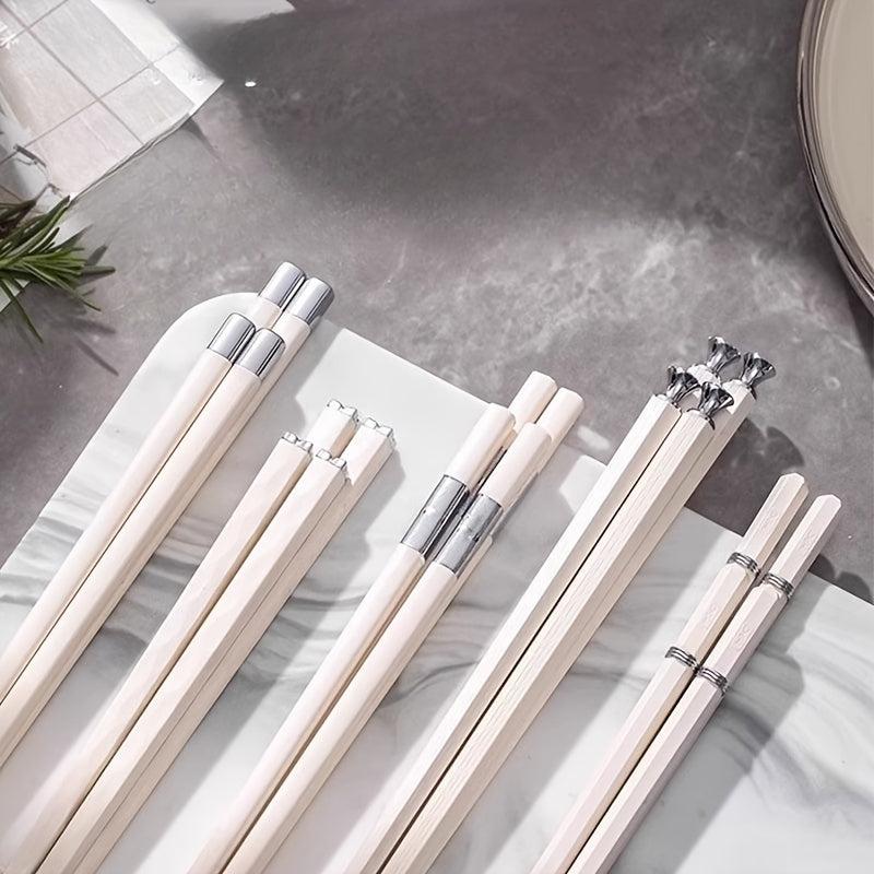 10 Pairs Dining Etiquette Chopsticks Set
