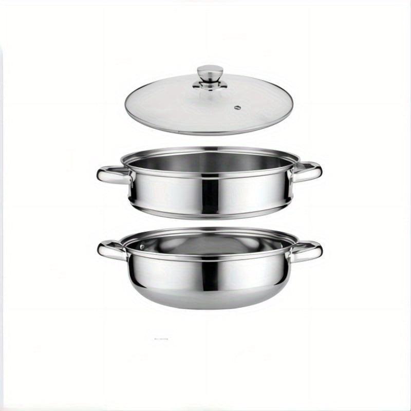 Large Stainless Steel Steamer Pot Set Household Cooking Pot