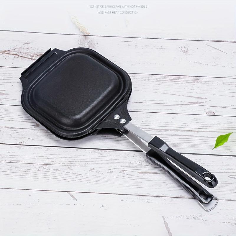 Square Double Sided Pancake Pan 15 Sandwich Maker Multifunction Baking Pan Iron