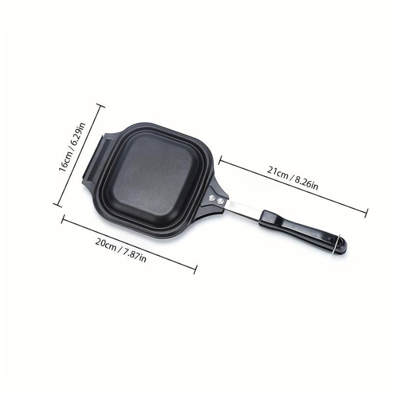 Square Double Sided Pancake Pan 15 Sandwich Maker Multifunction Baking Pan Iron
