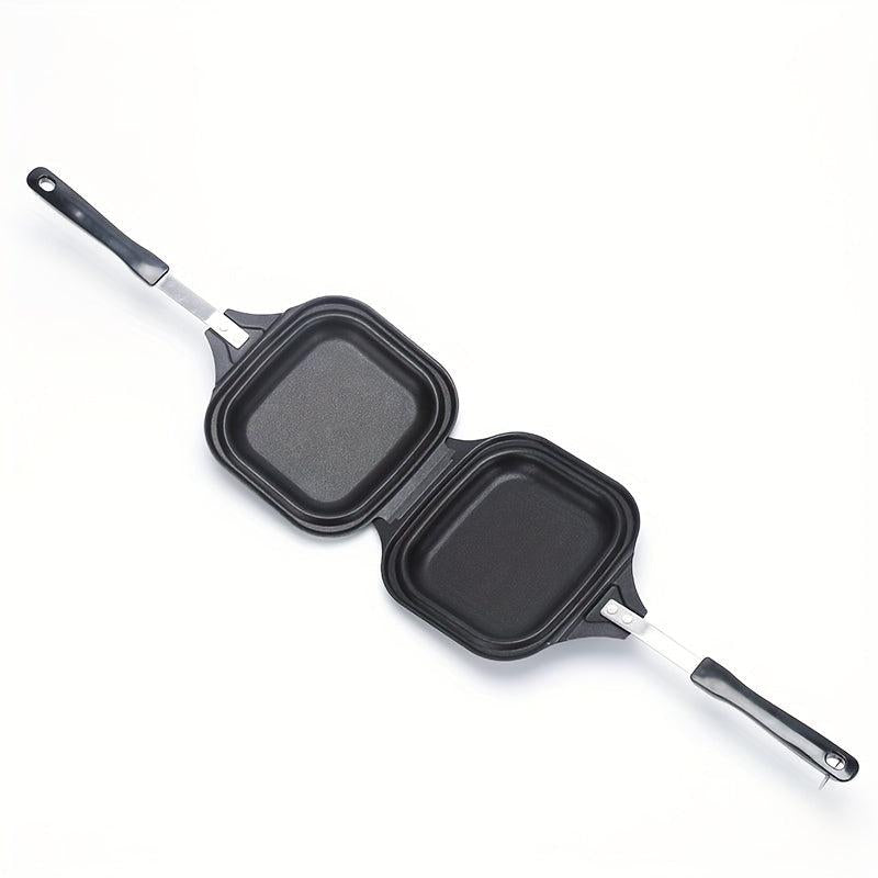Square Double Sided Pancake Pan 15 Sandwich Maker Multifunction Baking Pan Iron