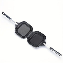 Square Double Sided Pancake Pan 15 Sandwich Maker Multifunction Baking Pan Iron