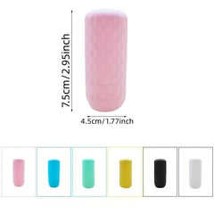 Outdoor Bottle Cover Silicone Leak Proof Protective Cap for Skincare