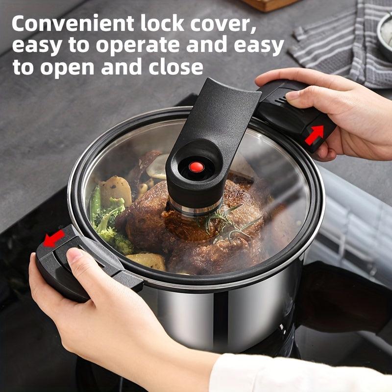 304 Stainless Steel Micro Pressure Cooker 19 24 0cm