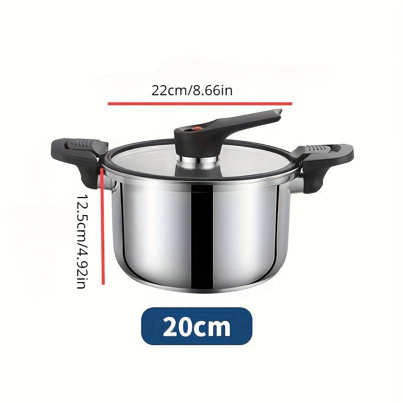 304 Stainless Steel Micro Pressure Cooker 19 24 0cm