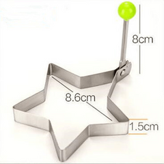 Stainless Steel Egg Cooking Ring for Perfect Pancake Mold