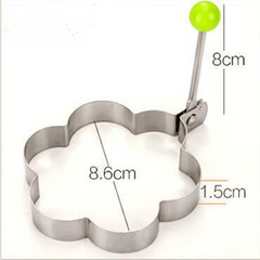 Stainless Steel Egg Cooking Ring for Perfect Pancake Mold