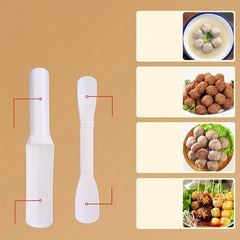 5 Sets Meatball Maker Kit Shrimp Fish Ball Molds Kitchen Gadgets