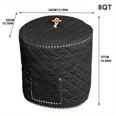 Pressure Cooker Cover 6QD 8QD Anti Static Dust Proof Home Decorative Wrap