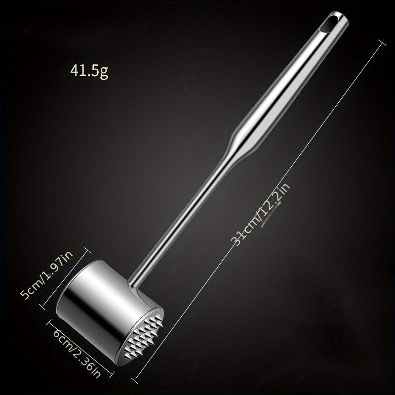 304 Stainless Steel Meat Tenderizer Dual-Sided Kitchen Mallet