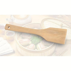 Bamboo Spatula Turner For Flat Bottom Pan Non scratch And Heat resistant