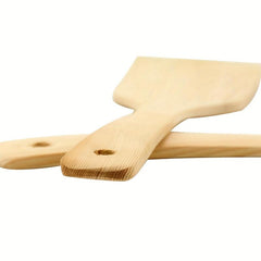 Bamboo Spatula Turner For Flat Bottom Pan Non scratch And Heat resistant